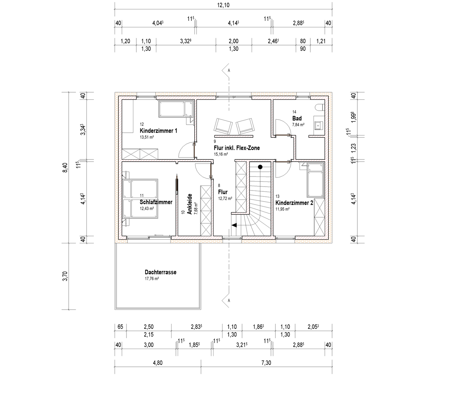 Einfamilienhaus Revit